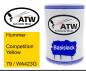 Preview: Hummer, Competition Yellow, 79 / WA423G: 500ml Lackdose, von ATW Autoteile West.